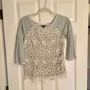 Monteau | Lace 3/4 Top